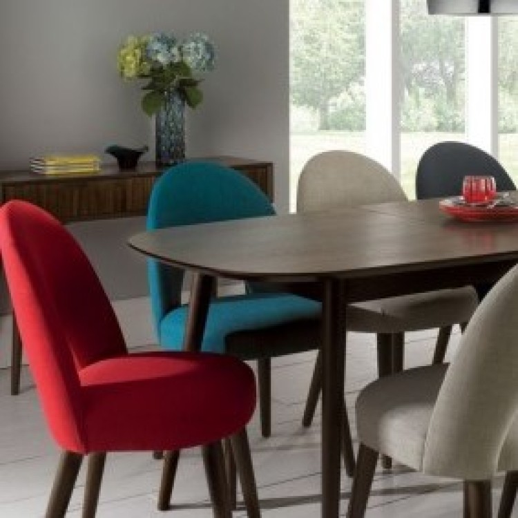 Oval & Round Dark Wood Dining Sets Oval & Round Dark Wood Dining Sets