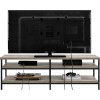 Elmwood Wooden Furniture Distressed Grey Oak TV Stand (60"),