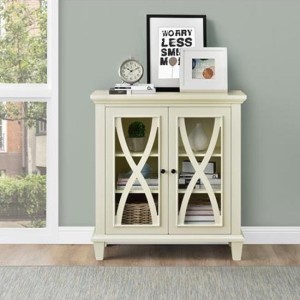 Ellington Ivory Painted Furniture Double Door Accent Cabinet Ellington Ivory Painted Furniture Double Door Accent Cabinet 5042096COMUK
