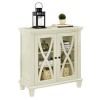 Ellington Ivory Painted Furniture Double Door Accent Cabinet 5042096COMUK