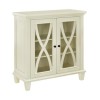 Ellington Ivory Painted Furniture Double Door Accent Cabinet 5042096COMUK