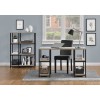 Elmwood Wooden Furniture Distressed Grey Oak Bookcase