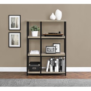 Elmwood Wooden Furniture Distressed Grey Oak Bookcase Elmwood Wooden Furniture Distressed Grey Oak Bookcase