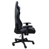 Alphason Office Furniture Senna Black and Grey Leather Fully Adjustable Gaming Chair