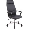 Alphason Brooklyn Black High Back Faux Leather Executive Office Chair