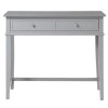 Franklin Wooden Furniture Grey Writing Desk 7919815COMUK