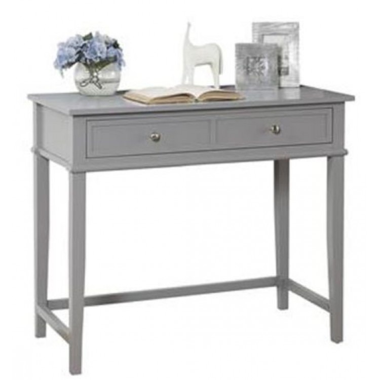Franklin Wooden Furniture Grey Writing Desk 7919815COMUK