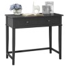 Franklin Wooden Furniture Black Writing Desk 7919872COMUK