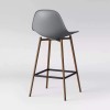 Copley Plastic Furniture Grey Barstool