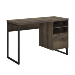 Hawarden Furniture Medium Brown Computer Desk Hawarden Furniture Medium Brown Computer Desk
