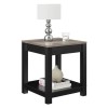 Pontardawe Painted Furniture Black End Table