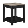 Pontardawe Painted Furniture Black End Table