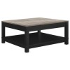 Pontardawe Painted Furniture Black Coffee Table