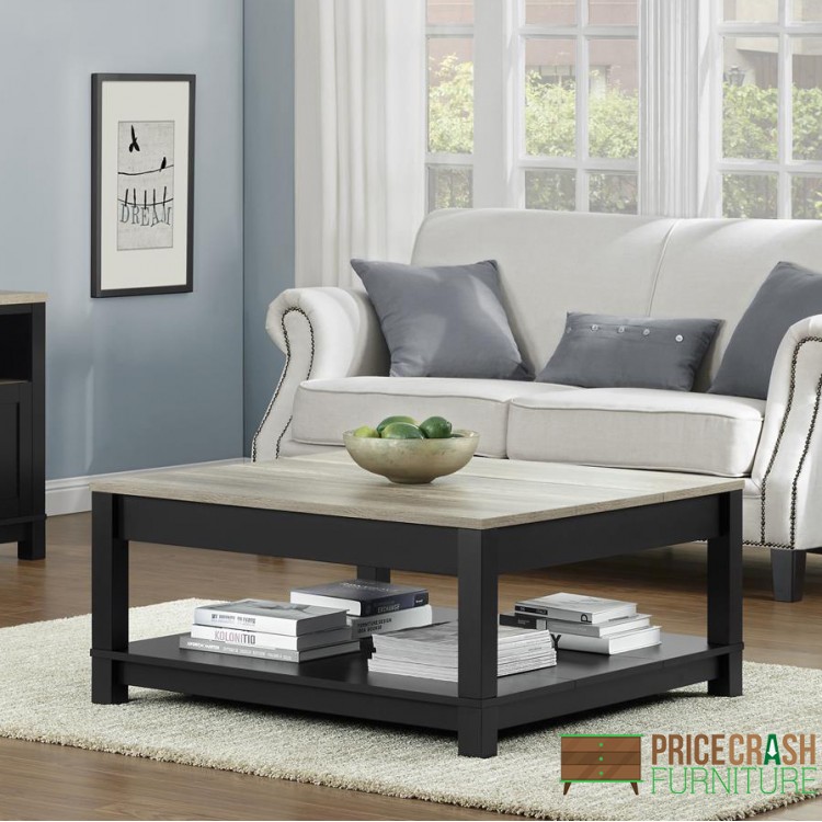 Pontardawe Painted Furniture Black Coffee Table