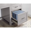 Pontardawe Painted Furniture Grey Lift Top Desk