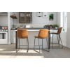 Ebbw Vale Furniture Upholstered Molded Counter Stool