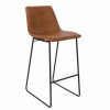 Ebbw Vale Furniture Upholstered Molded Counter Stool