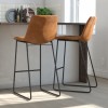 Ebbw Vale Furniture Upholstered Molded Barstool