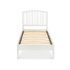 Bentley Designs Ashby White Slatted Bedstead Single 90cm