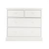 Ashby White Painted Furniture 2 Over 2 Chest of Drawers