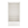 Bentley Designs Ashby White Painted Double Wardrobe with Drawer