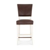 Bentley Designs Belgrave Two Tone Espresso Upholstered Bar Stool  3003-09BSUB-RE