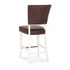 Bentley Designs Belgrave Two Tone Espresso Upholstered Bar Stool  3003-09BSUB-RE