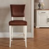 Bentley Designs Belgrave Two Tone Tan Upholstered Bar Stool  3003-09BSUB-RT