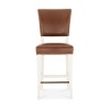 Bentley Designs Belgrave Two Tone Tan Upholstered Bar Stool  3003-09BSUB-RT