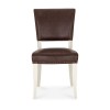 Bentley Designs Belgrave Two Tone Espresso Upholstered Chair (Pair)