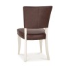 Bentley Designs Belgrave Two Tone Espresso Upholstered Chair (Pair)