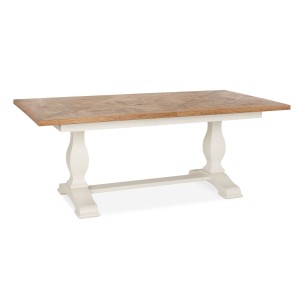 Bentley Designs Belgrave Two Tone Extension Dining Table 6-8 Bentley Designs Belgrave Two Tone Extension Dining Table 6-8