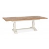 Bentley Designs Belgrave Two Tone Extension Dining Table 6-8