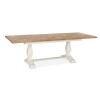 Bentley Designs Belgrave Two Tone Extension Dining Table 6-8