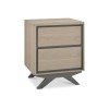 Bentley Designs Brunel Furniture 2 Drawer Nightstand