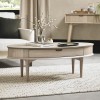 Bentley Designs Dansk Oak Furniture Coffee Table with Drawer