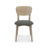Bentley Designs Dansk Oak Furniture Veneer Dining Chair (Pair)