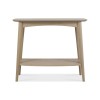 Bentley Designs Dansk Scandi Oak Console With Shelf