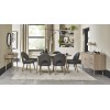 Bentley Designs Dansk Oak Furniture 6-8 Seat Extending Table