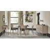 Bentley Designs Dansk Oak Furniture 4 Seater Dining Table