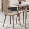 Bentley Designs Dansk Oak Ilva Spindle Scandi Oak Dining Chair (Pair)