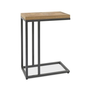 Bentley Designs Indus Industrial Oak Furniture Sofa Table  2003-03