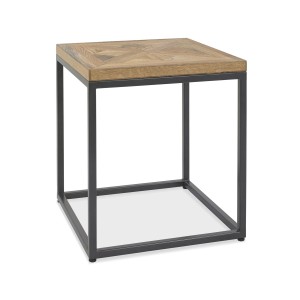 Bentley Designs Indus Industrial Oak Furniture Lamp Table Bentley Designs Indus Industrial Oak Furniture Lamp Table 2003-04