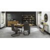 Bentley Designs Indus Industrial Oak Furniture 4-6 Extending Table