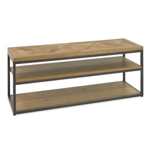 Bentley Designs Indus Industrial Oak Open Entertainment Unit Bentley Designs Indus Industrial Oak Open Entertainment Unit 2003-33