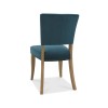 Bentley Designs Indus Industrial Sea Green Velvet Chair (Pair)