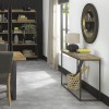 Bentley Designs Indus Industrial Oak Furniture Console Table