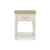 Montreux Oak & Antique White Furniture Lamp Table
