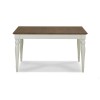 Hampstead Soft Grey & Walnut Furniture Extending Table 4-6 Seat