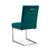 Bentley Designs Tivoli Cantilever Sea Green Velvet Chair (Pair)